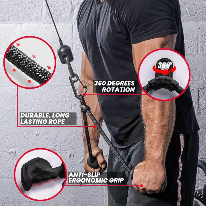 The TriFlex™ Tricep Rope