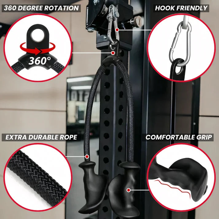 The TriFlex™ Tricep Rope